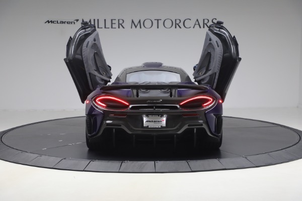 Used 2019 McLaren 600LT for sale Call for price at Bugatti of Greenwich in Greenwich CT 06830 18