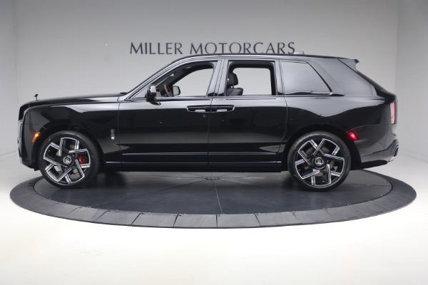 New 2027 Rolls-Royce Black Badge Cullinan for sale $569,350 at Bugatti of Greenwich in Greenwich CT 06830 3