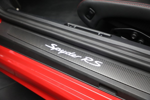 Used 2025 Porsche 718 Boxster Spyder RS for sale $205,900 at Bugatti of Greenwich in Greenwich CT 06830 24