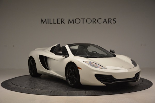 Used 2014 McLaren MP4-12C Spider for sale Sold at Bugatti of Greenwich in Greenwich CT 06830 11