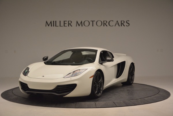 Used 2014 McLaren MP4-12C Spider for sale Sold at Bugatti of Greenwich in Greenwich CT 06830 14