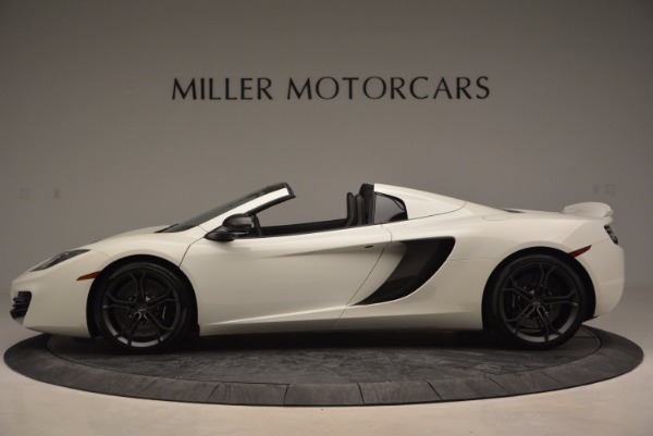 Used 2014 McLaren MP4-12C Spider for sale Sold at Bugatti of Greenwich in Greenwich CT 06830 3