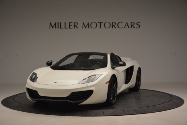 Used 2014 McLaren MP4-12C Spider for sale Sold at Bugatti of Greenwich in Greenwich CT 06830 1