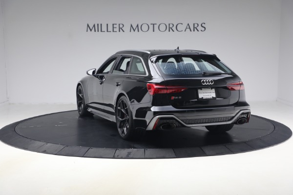 Used 2026 Audi RS 6 Avant performance 4.0T quattro Avant for sale $145,900 at Bugatti of Greenwich in Greenwich CT 06830 5