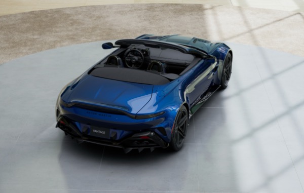 New 2026 Aston Martin Vantage Roadster for sale $269,300 at Bugatti of Greenwich in Greenwich CT 06830 6