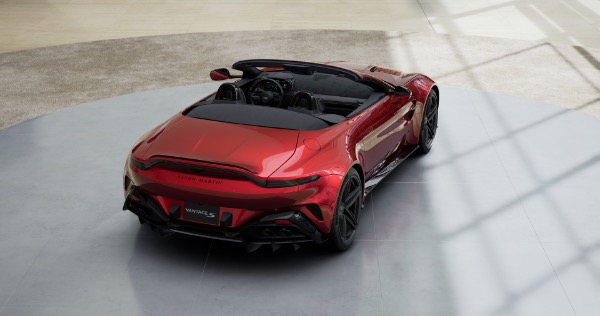 New 2026 Aston Martin Vantage S Roadster for sale $268,000 at Bugatti of Greenwich in Greenwich CT 06830 3