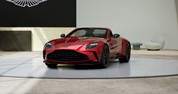 New 2026 Aston Martin Vantage S Roadster for sale $268,000 at Bugatti of Greenwich in Greenwich CT 06830 5