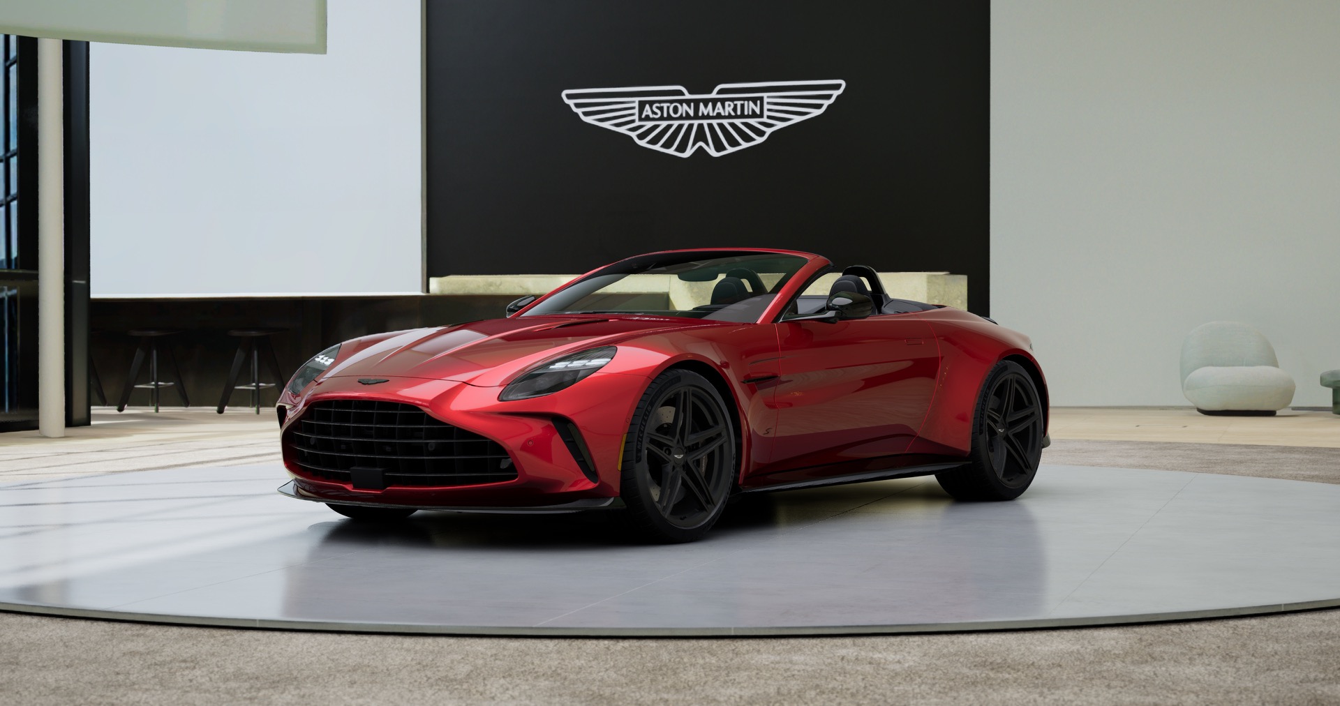New 2026 Aston Martin Vantage S Roadster for sale $268,000 at Bugatti of Greenwich in Greenwich CT 06830 1