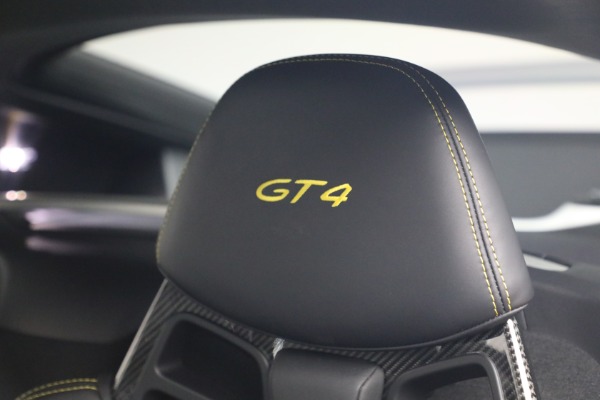 Used 2016 Porsche Cayman GT4 for sale $149,900 at Bugatti of Greenwich in Greenwich CT 06830 22