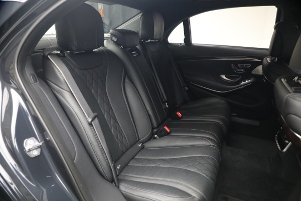 Used 2019 Mercedes-Benz S-Class S 560 4MATIC for sale $49,900 at Bugatti of Greenwich in Greenwich CT 06830 22