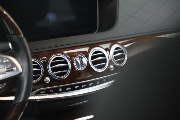 Used 2019 Mercedes-Benz S-Class S 560 4MATIC for sale $49,900 at Bugatti of Greenwich in Greenwich CT 06830 23