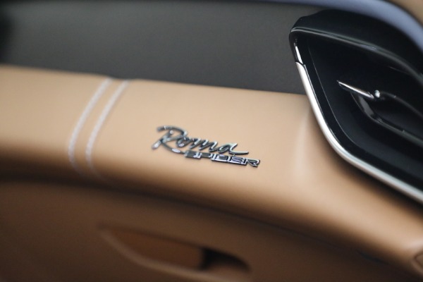 Used 2025 Ferrari Roma Spider for sale $309,900 at Bugatti of Greenwich in Greenwich CT 06830 26
