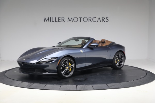 Used 2025 Ferrari Roma Spider for sale $309,900 at Bugatti of Greenwich in Greenwich CT 06830 3