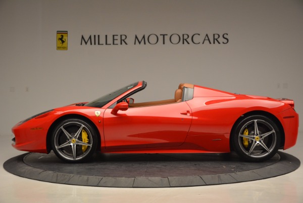 Used 2014 Ferrari 458 Spider for sale Sold at Bugatti of Greenwich in Greenwich CT 06830 3