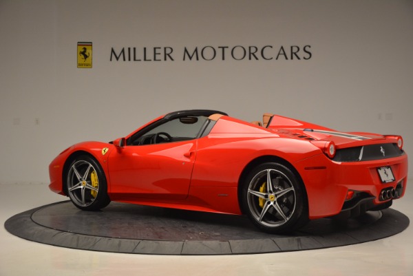 Used 2014 Ferrari 458 Spider for sale Sold at Bugatti of Greenwich in Greenwich CT 06830 4