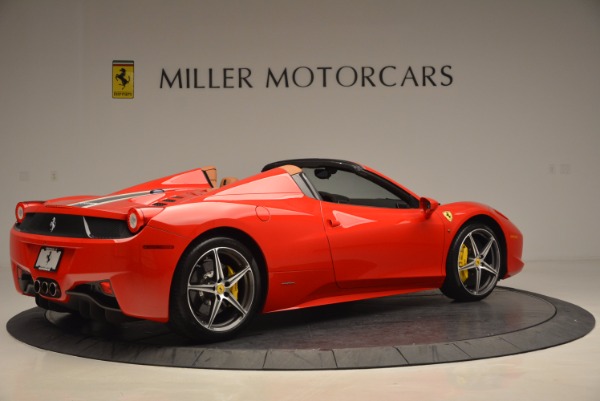 Used 2014 Ferrari 458 Spider for sale Sold at Bugatti of Greenwich in Greenwich CT 06830 8