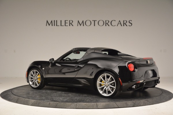 New 2016 Alfa Romeo 4C Spider for sale Sold at Bugatti of Greenwich in Greenwich CT 06830 4